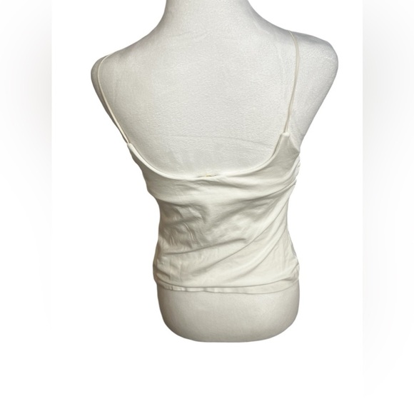 Free People Women's Anywhere Anytime Tank white large built in bra - Picture 3 of 10